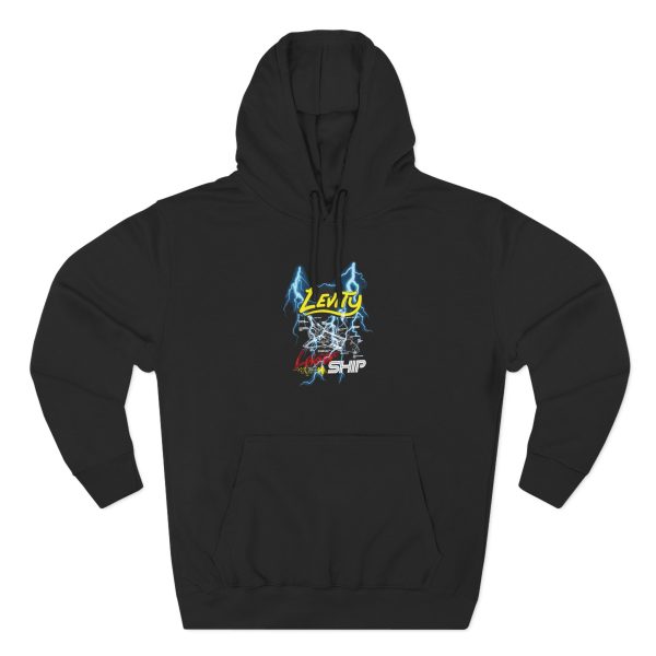 Levity Lasership Three-panel Fleece Hoodie